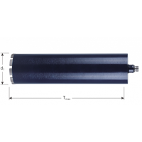Rotec Diamantboor NAT 96x400x1/2 (9) 24x2,5x9,0 blauw - 7700960 - thumbnail