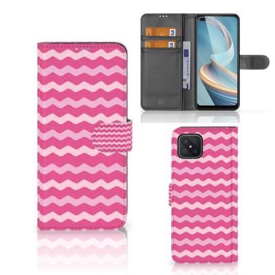 OPPO Reno4 Z | Telefoon Hoesje | Waves Pink OPPO Reno4 Z | Telefoon Hoesje | Waves Pink