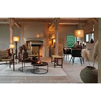 Light & Living Tafellamp 'Cumani' Mangohout, 36cm (excl. kap) - thumbnail