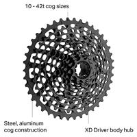 SRAM cassette "xg-1195" cas.sprocket xg-1195 10-42t 11-sp - thumbnail