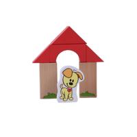 Woezel en Pip Houten Blokkenset 50-delig - thumbnail