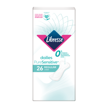 Libresse Dailies Pure Sensitive Inlegkruisjes Libresse Dailies Pure Sensitive Inlegkruisjes
