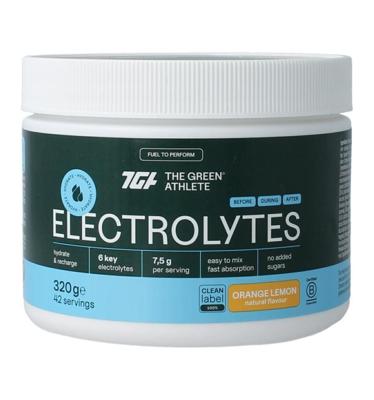 The Green Athlete Elektrolytes Orange & Lemon Poeder The Green Athlete Elektrolytes Orange & Lemon Poeder