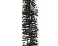 Guirlande lametta d7,5h270 cm zwart kerstslinger Decoris - Decoris - thumbnail