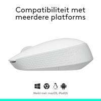 Logitech M171 Wit Draadloze Muis - thumbnail
