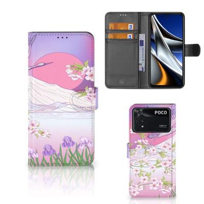 Xiaomi Poco X4 Pro 5G | Telefoonhoesje | Met pasjeshouder | Bird Flying