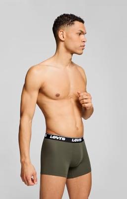 Levi's Boxershorts Repeat Logo 3-pack Khaki-L