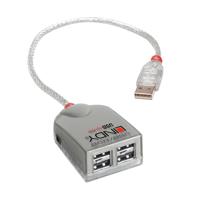 LINDY 42998 - USB 2.0 Smart Hub 4-poorts bus aangedreven - thumbnail