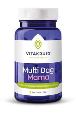 Vitakruid Multi Dag Mama 100% Vegan Tabletten Vitakruid Multi Dag Mama 100% Vegan Tabletten