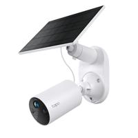 TP-Link Tapo C410 Kit 2K 3MP nachtzicht in kleur oplaadbaar IP65 lokale/cloud-certificaat 110° hoek opslag zonnepaneel meegeleverd draadloze batterij beveiligingscamera-kit - thumbnail