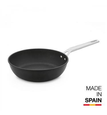 Pan Valira 4667/25 Zwart Zwart/Zilverkleurig Metaal Roestvrij staal Aluminium