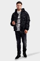 Versace Jeans Couture Graffiti Print Jas Heren Zwart - Maat 52 - Kleur: Zwart | Soccerfanshop - thumbnail