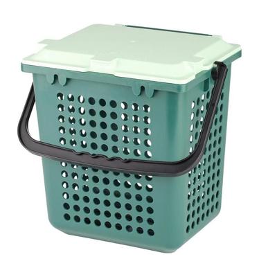 Biomat Gft container airbox met luchtgaten - 26 x 19,8 x 25,6 cm - 7l