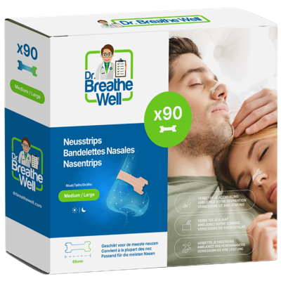 Dr. Breathe Well Neusstrips Medium/Large Dr. Breathe Well Neusstrips Medium/Large