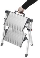 Hailo 4443-701 d60 standardline trapladder opvouwbaar 2x3 treden - thumbnail