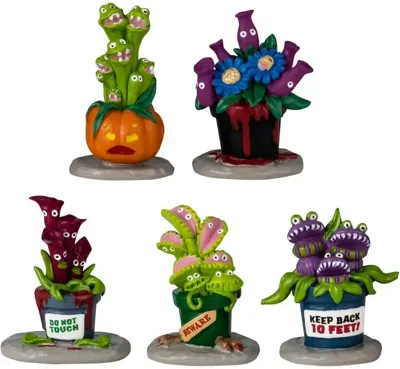Lemax hungry houseplant horror s/5 accessoire Spooky Town 2024