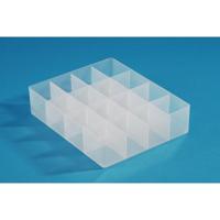 Really Useful Box, divider met 16 vakjes, transparant - thumbnail