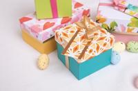 Sizzix • layered stencils a6 geo crystals 4pcs - thumbnail