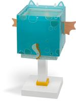 Dalber Design tafellampLittle Dragon blauw met wit - 64381 - thumbnail