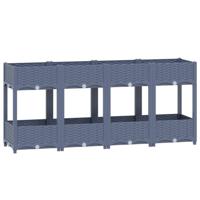 Plantenbak verhoogd 160x40x71 cm polypropyleen - thumbnail