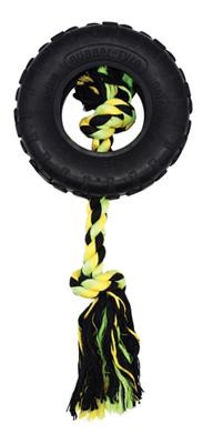 Happy Pet Grrrelli tyre tugger zwart / groen