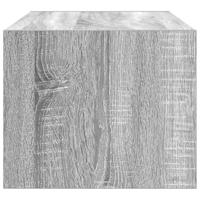 TV-meubel 60x31x25,5 cm bewerkt hout grijs sonoma eikenkleurig - thumbnail