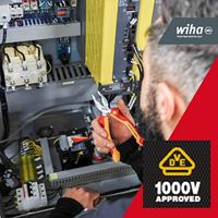 Wiha 27418 Elektronica Combinatietang 180 mm DIN ISO 5746 - thumbnail