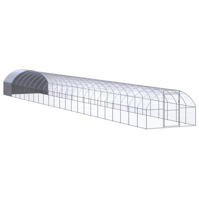 Kippenren 3x24x2 m gegalvaniseerd staal