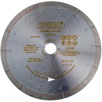 Spero SDB200T22 | Tegel Diamantzaagblad | PRO | 200mm | asgat 22,23mm - SDB200T22 - thumbnail