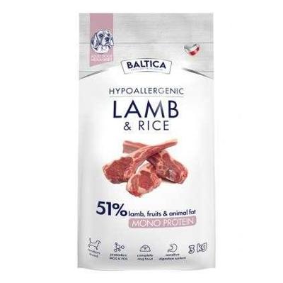 BALTICA Nutraceutic Hypoallergenic M Lamb with rice - droog hondenvoer - 3kg