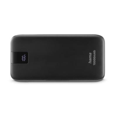 Hama PD 10 Power Pack 10000 mAh 3 Outputs 2x USB-C 1x USB-A Powerbank Grijs - thumbnail