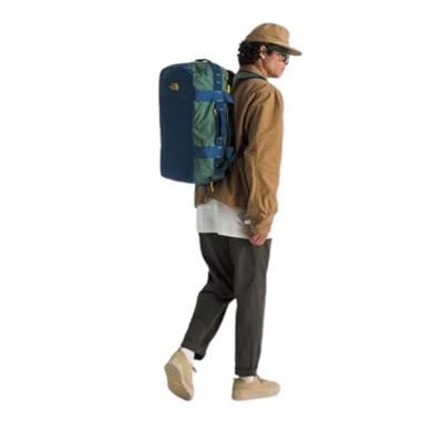The North Face Base Camp Voyager 42L Duffel Duck Green/Shady Blue 42L The North Face Base Camp Voyager 42L Duffel Duck Green/Shady Blue 42L