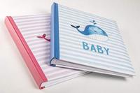 walther+ design Baby Sam UK-183-L Fotoalbum (b x h) 28 cm x 30.5 cm Blauw 50 bladzijden - thumbnail