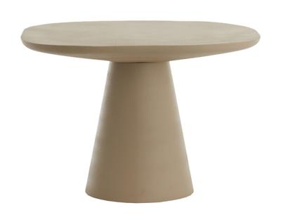 Light & Living Bijzettafel 'Abala' 60cm, kleur Mat Lichtgrijs