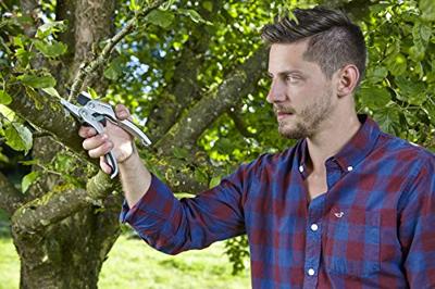 Gardena Comfort Hefboomsnoeischaar SmartCut 22mm Knipdiameter met PowerPlus-Functie en Antikleefcoating