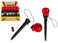 Boksbal balpen - 17 cm - schietende boksbal - thumbnail