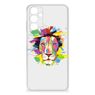 Samsung Galaxy A15 Telefoonhoesje met Naam Lion Color Samsung Galaxy A15 Telefoonhoesje met Naam Lion Color