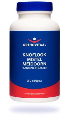 OrthoVitaal Knoflook mistel meidoorn 250 Softgels
