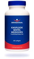 OrthoVitaal Knoflook mistel meidoorn 250 Softgels - thumbnail
