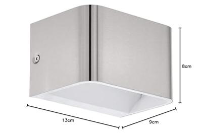 Eglo RVS wandspotSania 4 13cm - 98424