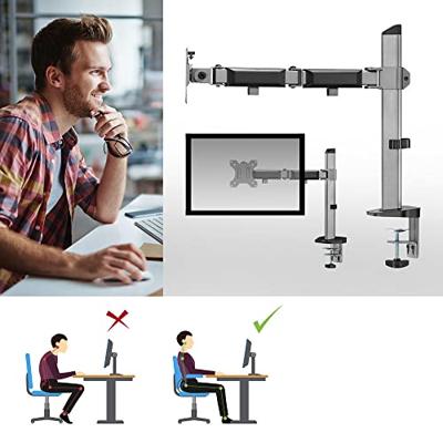 ACT Monitorarm max 32 office, 1 scherm, zilver ACT Monitorarm max 32 office, 1 scherm, zilver