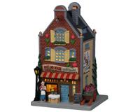 Lemax holland house - tulip garden verlicht kersthuisje Caddington Village 2022 - thumbnail