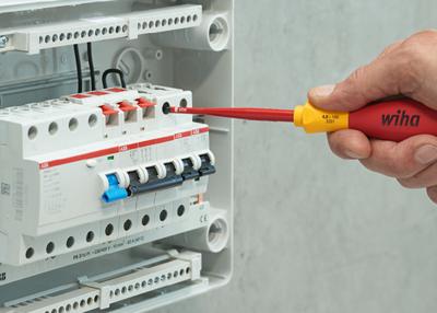 Vierkant (Robertson) schroevendraaier SoftFinish electric 358N R1/2,3 x 100 Wiha Vierkant (Robertson) schroevendraaier SoftFinish electric 358N R1/2,3 x 100 Wiha