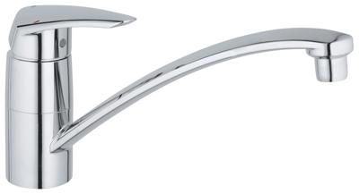 Grohe Eurodisc Keukenkraan Met Draaibare Lage Uitloop Chroom