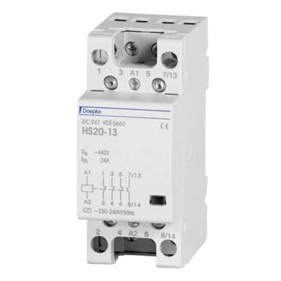 Doepke HS25-40 Contactor 4x NO 230 V Met hulpcontact Piece 1 stuk(s) Doepke HS25-40 Contactor 4x NO 230 V Met hulpcontact Piece 1 stuk(s)