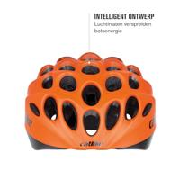 Buzaglo Catlike kinderhelm kitten maat s 52-55cm oranje - thumbnail