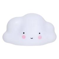 Nachtlampje kind WOLKEN A Little Lovely Company wit - thumbnail