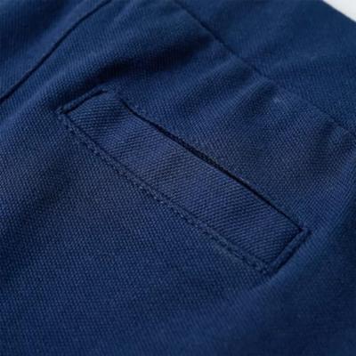 VidaXL Kinderbroek met trekkoord 92 marineblauw