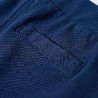 Kinderbroek met trekkoord 104 marineblauw - thumbnail