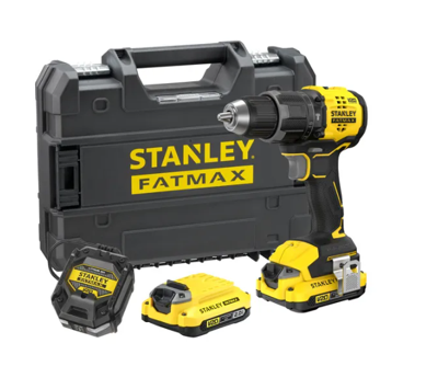 Stanley Schroef-/klopboormachine SFMCD716D2T-QW | Brushless | V20 | 18V | In Prostack koffer | Incl. 2x 2.0Ah accu en lader - SFMCD716D2T-QW
